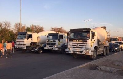 Курьёзное ДТП заблокировало объездную дорогу в Астане