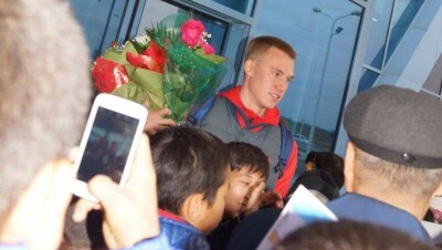 Неожиданная встреча в Актобе удивила золотого олимпийца Баландина