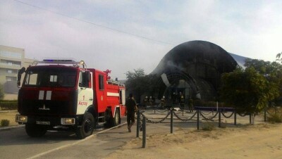 Поджог стал причиной пожара в развлекательном центре Актау