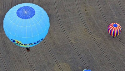 В Техасе загорелся и упал воздушный шар с людьми