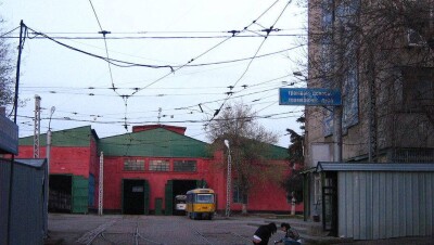 В трамвайном депо Алматы находится станция скорой помощи