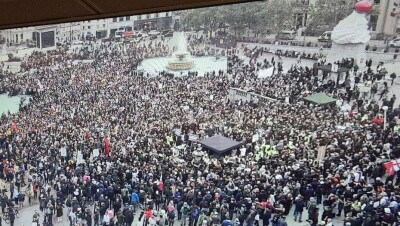 В Лондоне прошла акция против введения новых ограничений из-за Covid-19