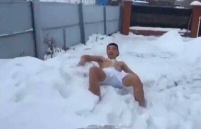 "Снежную" эстафету приняли в Кокшетау
