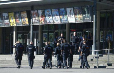В Германии неизвестный устроил стрельбу в кинотеатре