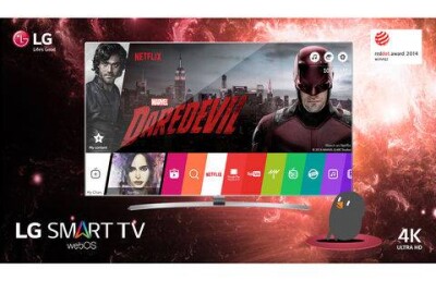 Наслаждайтесь лучшим контентом с LG Smart TV и платформой LG WebOS 2.0