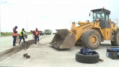 Сдача автобана Караганда – Темиртау срывается из-за трещин в новом полотне