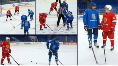 Масимов и Медведев встретились на льду в Сочи