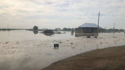 В Мактааральском районе Туркестанской области затоплено ещё одно село. Эвакуировали 1451 человека 