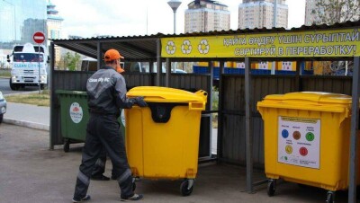 265 тонн отсортированного мусора сдали в Астане по проекту о раздельном сборе