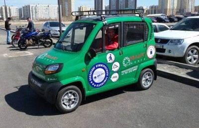 Автомобиль для развозчиков пиццы и почтальонов презентовали в Астане