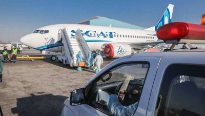 Из аэропорта Нур-Султана за 2 дня в стационар доставили 1104 прибывших пассажира 