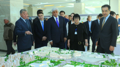 Генплан развития нового города Нуркент представили Сагинтаеву