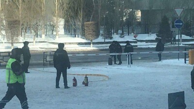 В Астане задержали мужчину, угрожавшего устроить взрыв у здания "Казмедиацентра"