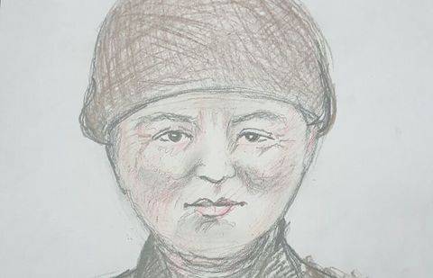 Фоторобот предоставлен сотрудниками ДВД ЮКО