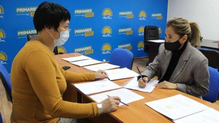 Больше ста многодетных матерей выдвинули свои кандидатуры для участия во внутрипартийных выборах Nur Otan