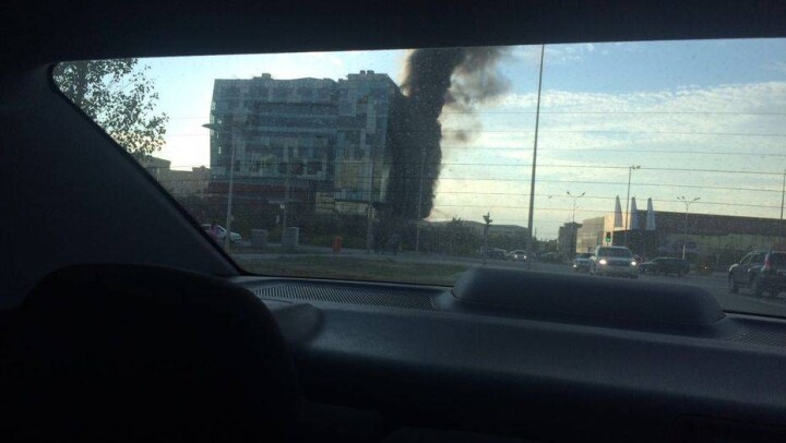 Пожар в "Школе медицины" в Астане не повлияет на сроки строительства