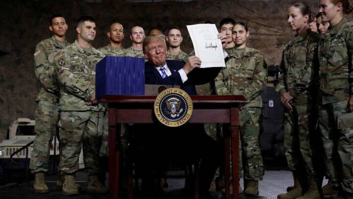 В оборонный бюджет страны Дональд Трамп заложил помощь Израилю, Ираку и Украине