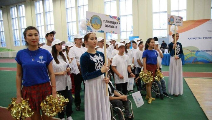 В Астане наградили победителей первых детских Паралимпийских стартов
