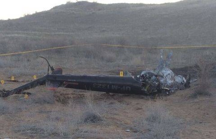 Скончался пилот разбившегося в Жамбылской области Ми-2