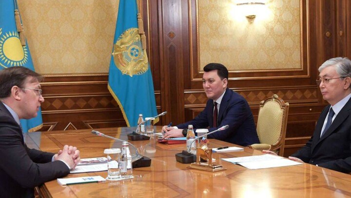 Касым-Жомарт Токаев принял главного редактора Informburo.kz Михаила Дорофеева