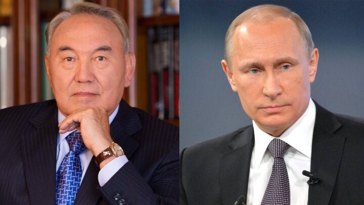 Назарбаев и Путин обсудили переговоры по Сирии