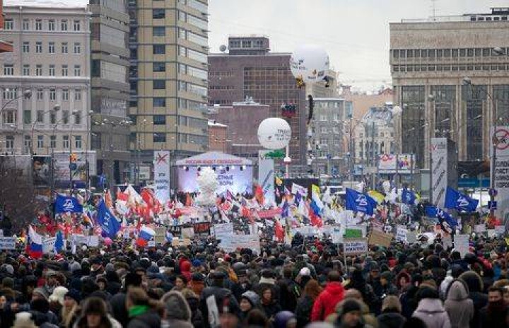 Нацгвардия России провела тайные учения по разгону митингов