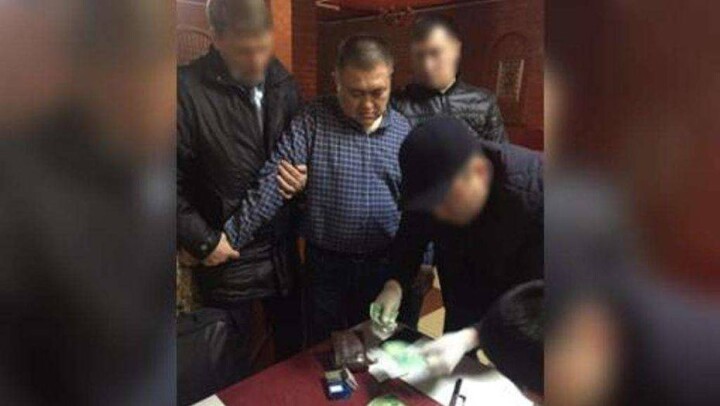 Сотрудники КНБ задержали замначальника департамента полиции Кызылординской области