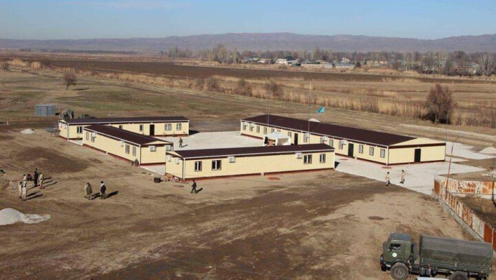 На казахстанско-кыргызской границе открыли новые погранзаставы
