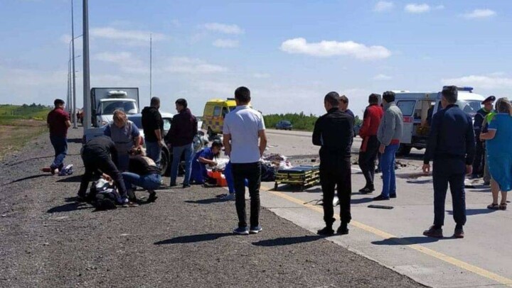 Шесть человек погибли в ДТП на трассе Караганда –Темиртау 
