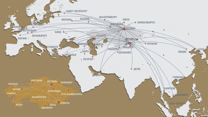 Air Astana переходит на зимнее время