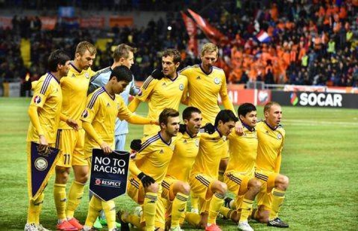 Сборная Казахстана по футболу поднялась на пять позиций в рейтинге ФИФА