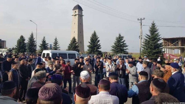 Протесты в Ингушетии против границы с Чечнёй: стороны призвали к спокойствию