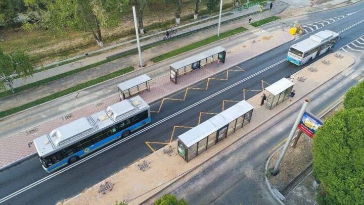 Для строительства BRT в Алматы расширят улицу Толе би и вырубят деревья