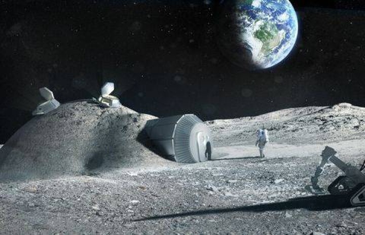 На Луне собираются построить деревню из лунной пыли
