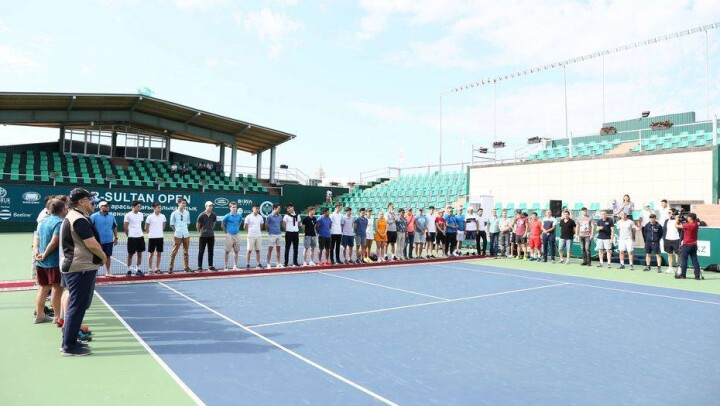 Международный теннисный турнир Nur-Sultan Open открылся в столице