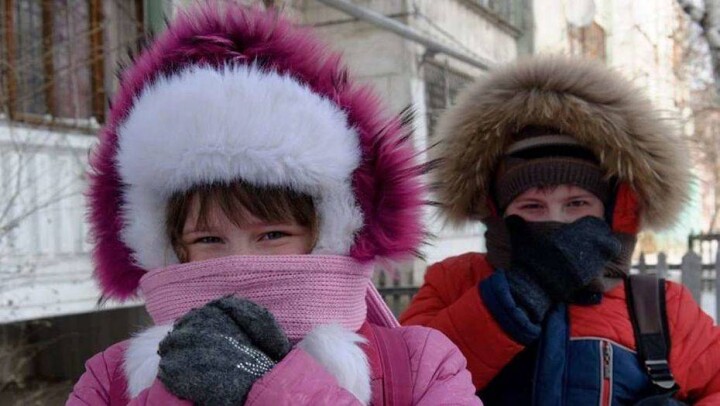 В Астане из-за мороза отменили занятия младшеклассникам первой смены