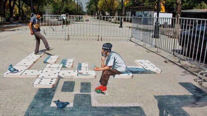 Первый международный фестиваль 3D-рисунков прошёл в Алматы