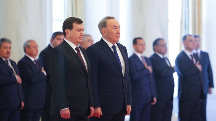 Мирзиёев Назарбаеву: У нас начались совсем другие взаимоотношения
