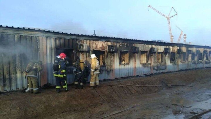 В Карабатане после ЧП распустили рабочих по домам и закрыли все общежития 