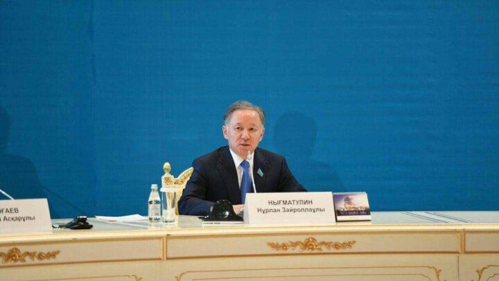 О регулировании интернет-ресурсов и аккаунтов в соцсетях говорил Нигматулин в Атырау