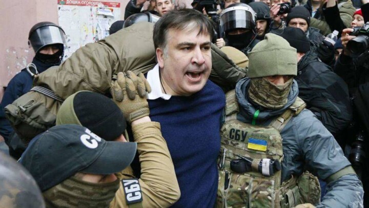 Стало известно, за что задержали Михаила Саакашвили в Киеве