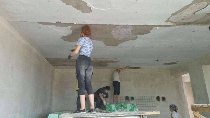 Старейшую районную школу капитально ремонтируют в Костанайской области