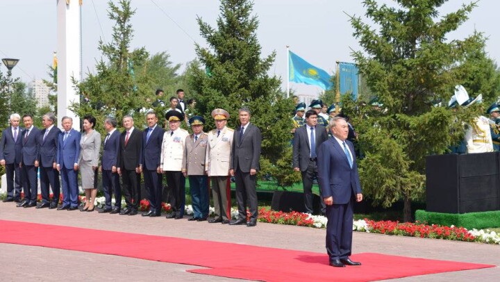 Назарбаев дал старт праздничным программам, посвящённым Дню столицы