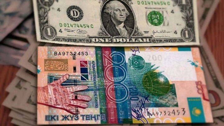 Курс доллара к тенге продолжил рост на бирже