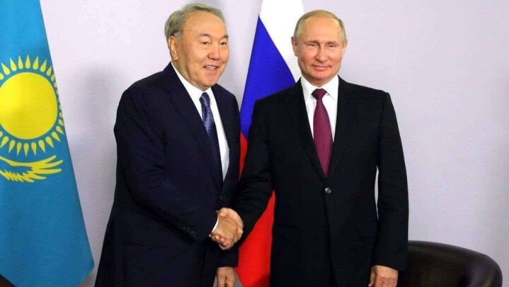Владимир Путин поздравил Нурсултана Назарбаева с днём рождения