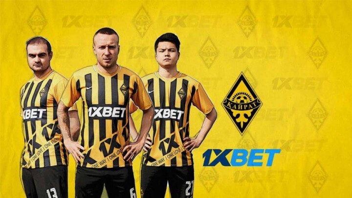 1xbet стал генеральным партнёром ФК "Кайрат"
