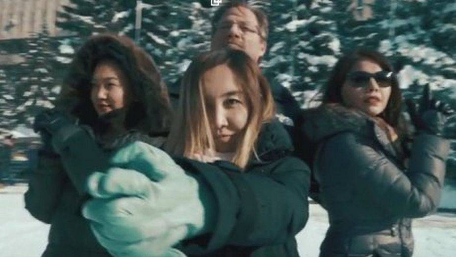 Скриншот видео U.S. Consulate Almaty/ Facebook