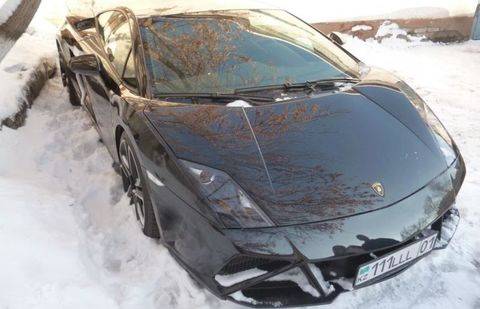 Lamborghini Кайрата Жамалиева снова выставят на торги 