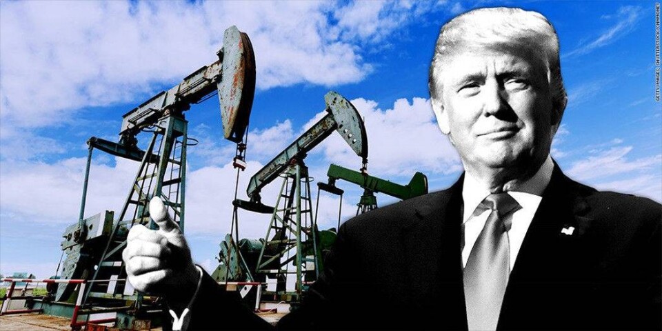 Нефтяной ТРАМПлин