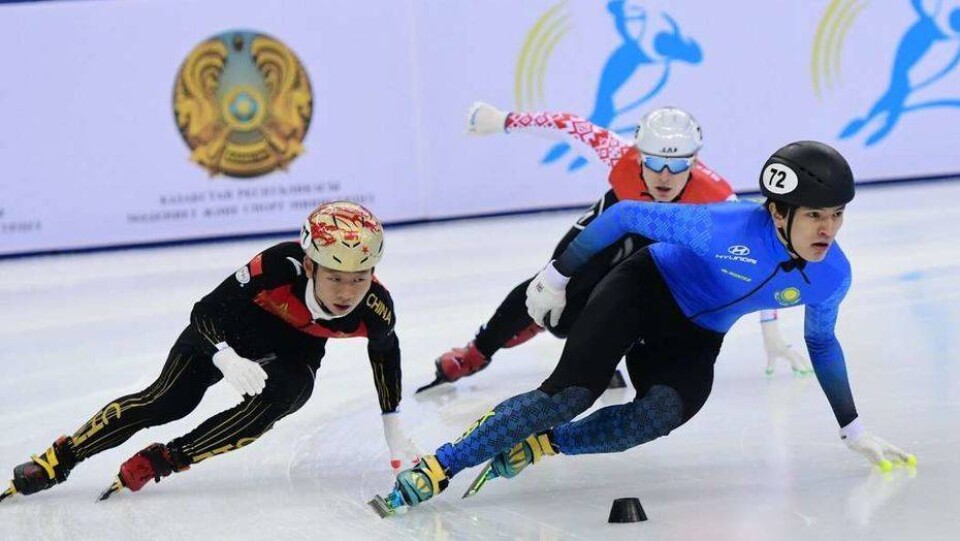 Казахстанский шорт-трекист Абзал Ажгалиев выиграл бронзовую медаль на этапе Кубка мира